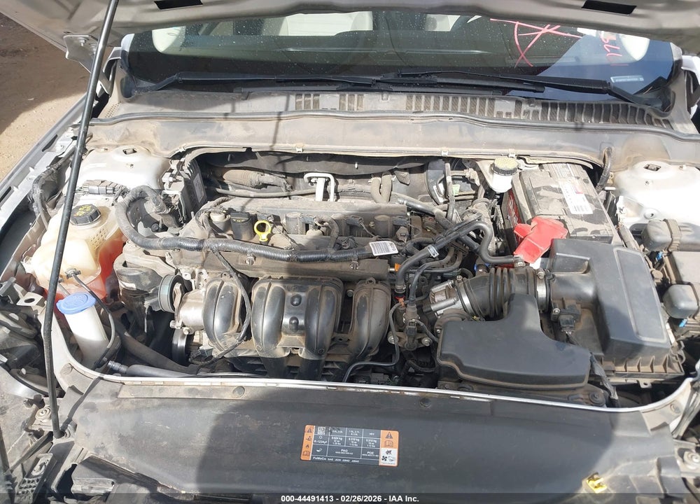 2019 FORD FUSION S VIN: 3FA6P0G71KR177576