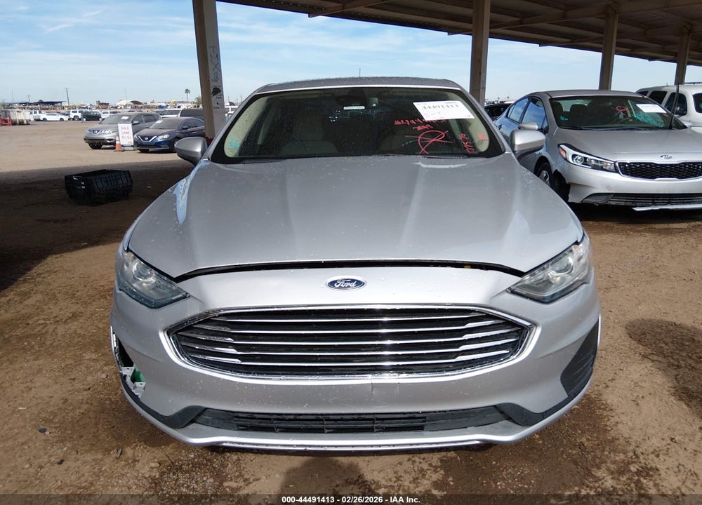 2019 FORD FUSION S VIN: 3FA6P0G71KR177576