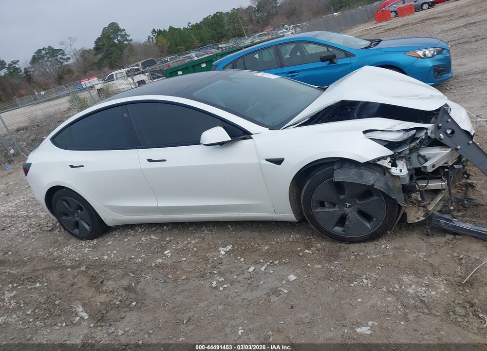 2021 TESLA MODEL 3 LONG RANGE DUAL MOTOR ALL-WHEEL DRIVE VIN: 5YJ3E1EB3MF054589