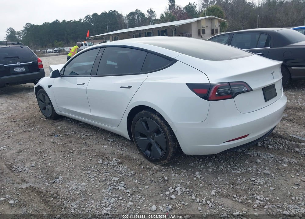 2021 TESLA MODEL 3 LONG RANGE DUAL MOTOR ALL-WHEEL DRIVE VIN: 5YJ3E1EB3MF054589