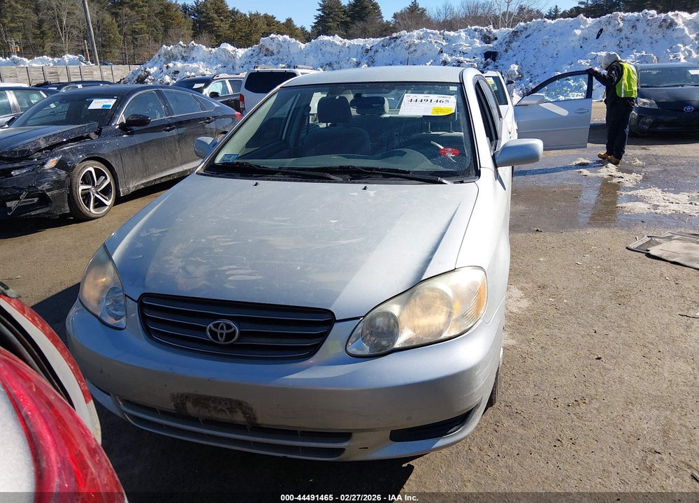 2003 TOYOTA COROLLA LE VIN: JTDBR32E032004096