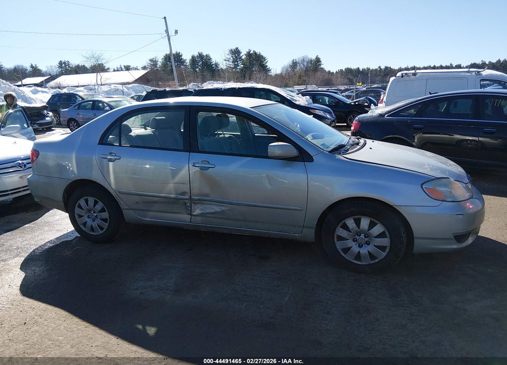 2003 TOYOTA COROLLA LE VIN: JTDBR32E032004096