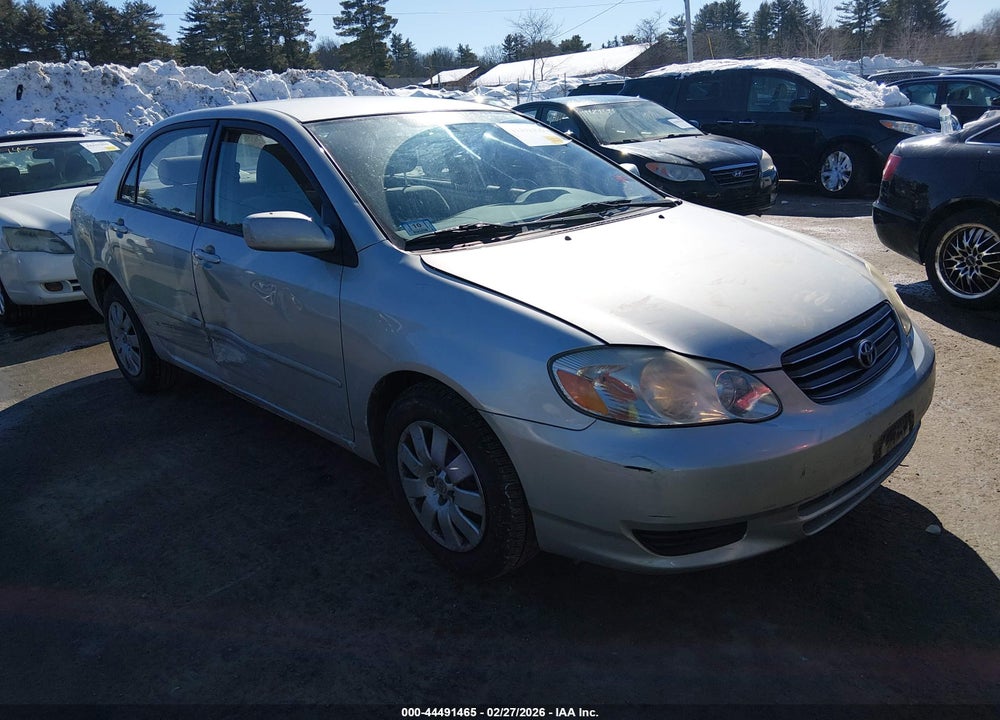 2003 TOYOTA COROLLA LE VIN: JTDBR32E032004096