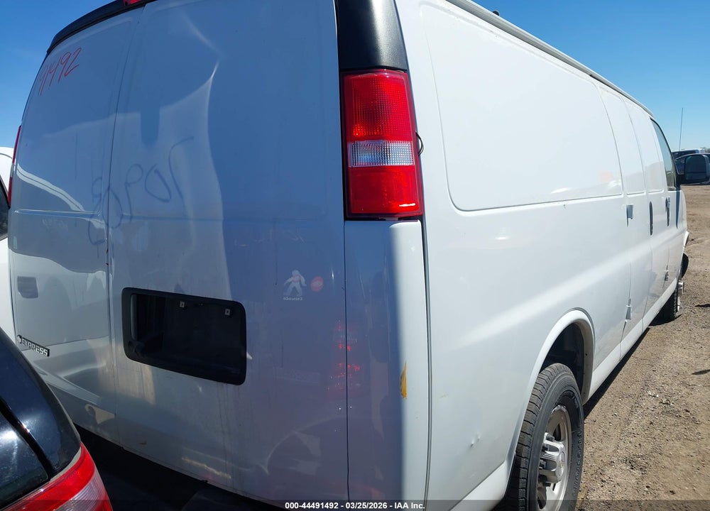2023 CHEVROLET EXPRESS CARGO RWD 2500 EXTENDED WHEELBASE WT VIN: 1GCWGBFP1P1202811