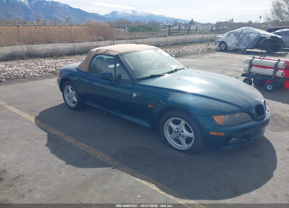 1997 BMW Z3 1.9L ROADSTER VIN: 4USCH7321VLB82984