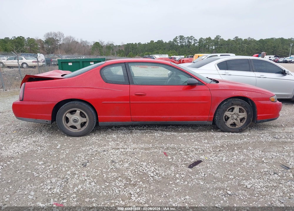 2003 CHEVROLET MONTE CARLO LS VIN: 2G1WW12E939203740