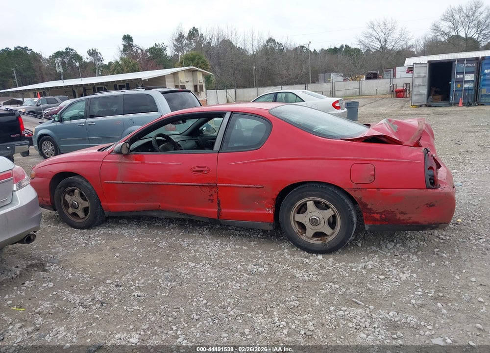 2003 CHEVROLET MONTE CARLO LS VIN: 2G1WW12E939203740