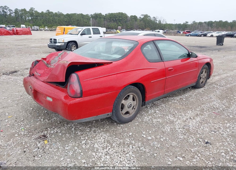 2003 CHEVROLET MONTE CARLO LS VIN: 2G1WW12E939203740