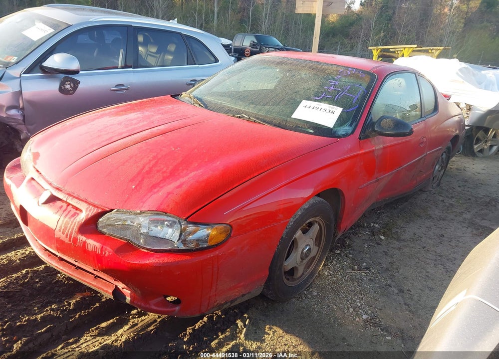 2003 CHEVROLET MONTE CARLO LS VIN: 2G1WW12E939203740