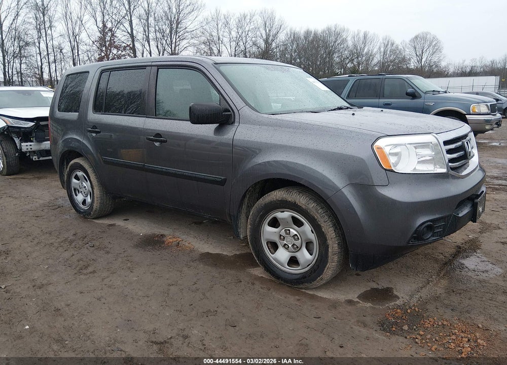 2014 HONDA PILOT LX VIN: 5FNYF4H24EB011378