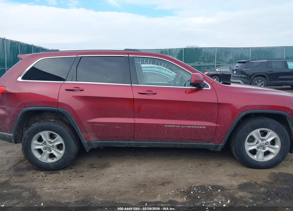 2014 JEEP GRAND CHEROKEE LAREDO VIN: 1C4RJFAG5EC316745