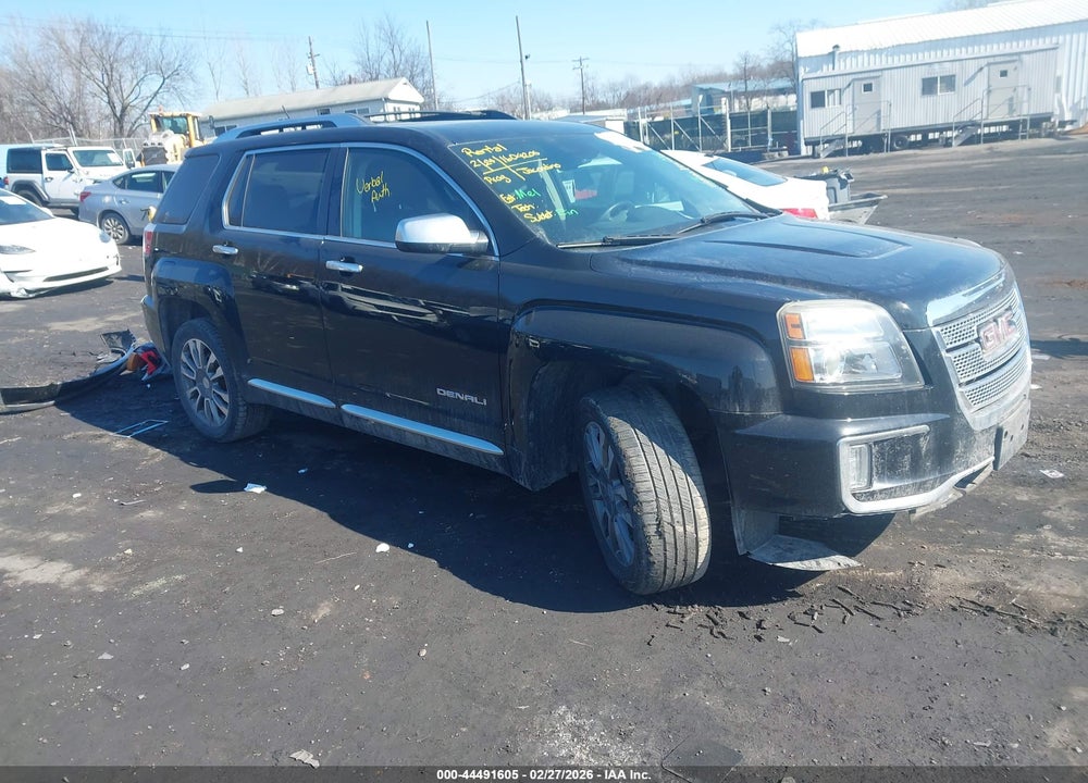 2016 GMC TERRAIN DENALI VIN: 2GKFLVE35G6251507