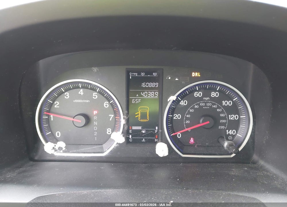 2008 HONDA CR-V EX-L VIN: JHLRE38708C031161