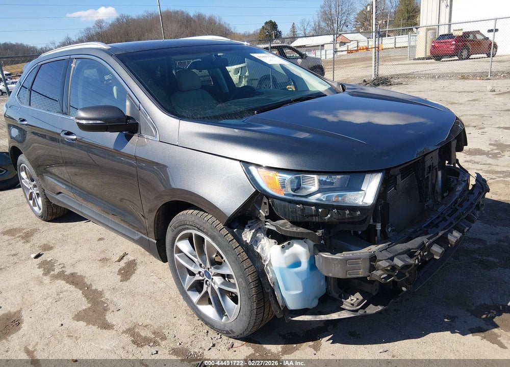 2016 FORD EDGE TITANIUM VIN: 2FMPK3K82GBC23349