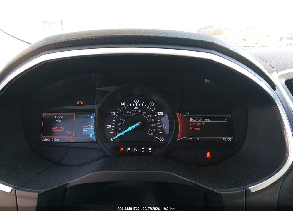 2016 FORD EDGE TITANIUM VIN: 2FMPK3K82GBC23349