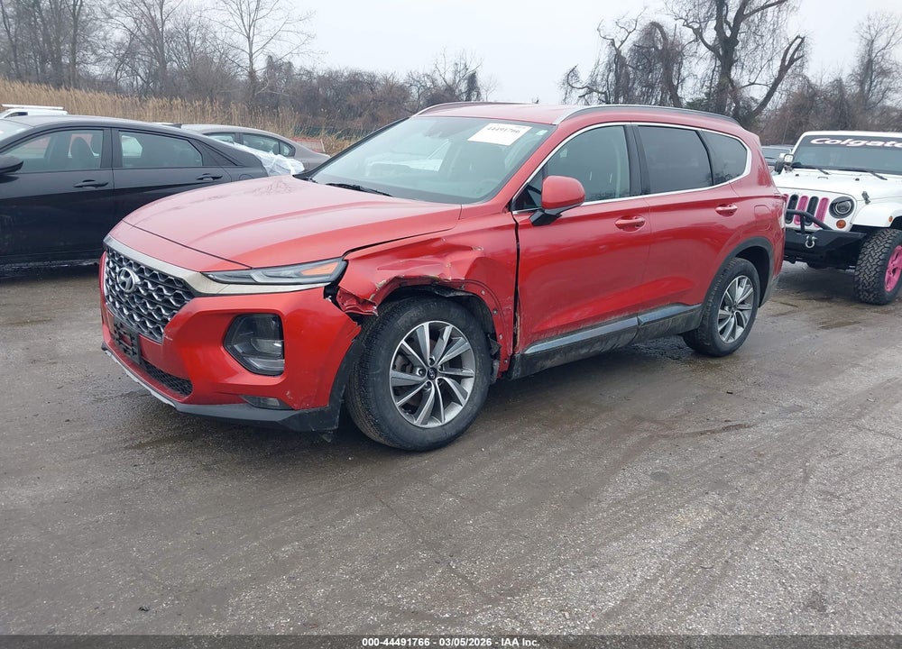 2019 HYUNDAI SANTA FE SEL PLUS VIN: 5NMS3CAD7KH103342