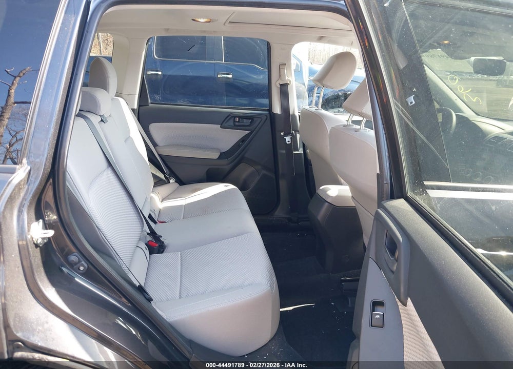 2017 SUBARU FORESTER 2.5I PREMIUM VIN: JF2SJAGC9HH485393