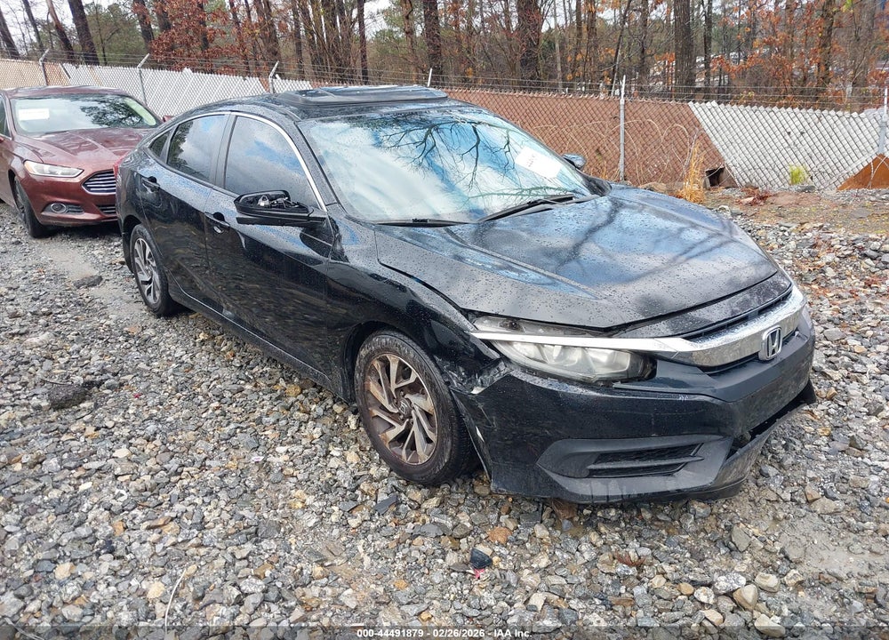 2018 HONDA CIVIC EX VIN: 19XFC2F7XJE036336