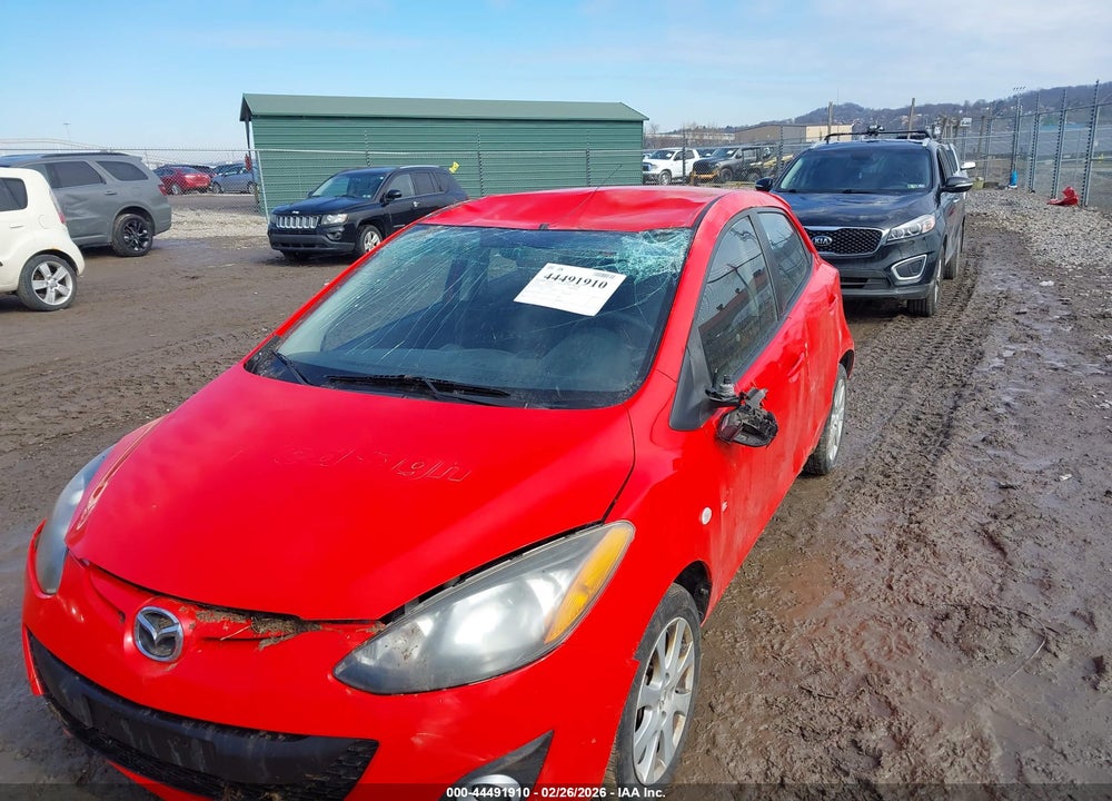 2012 MAZDA 2 TOURING VIN: JM1DE1LZ1C0135043
