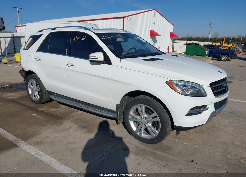 2014 MERCEDES-BENZ ML 350 4MATIC VIN: 4JGDA5HB4EA386078