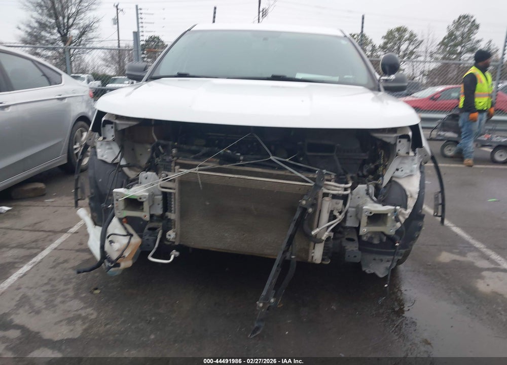 2018 FORD POLICE INTERCEPTOR UTILITY VIN: 1FM5K8AR7JGC95615