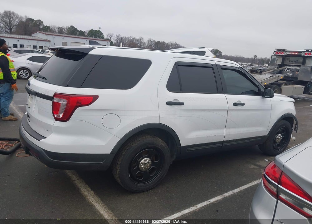 2018 FORD POLICE INTERCEPTOR UTILITY VIN: 1FM5K8AR7JGC95615