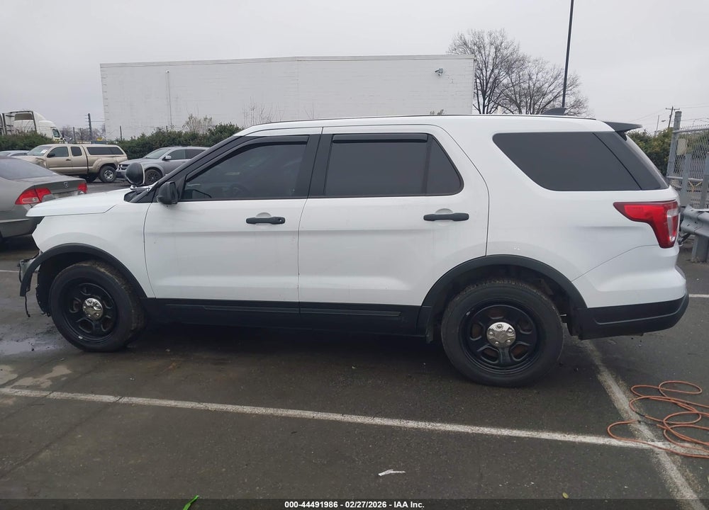 2018 FORD POLICE INTERCEPTOR UTILITY VIN: 1FM5K8AR7JGC95615