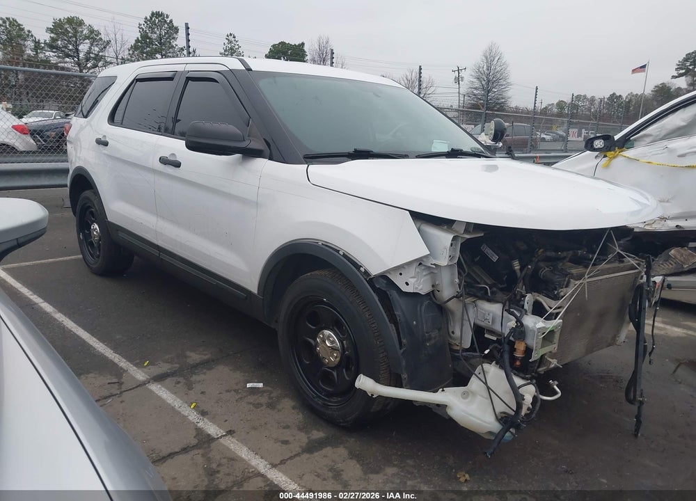 2018 FORD POLICE INTERCEPTOR UTILITY VIN: 1FM5K8AR7JGC95615