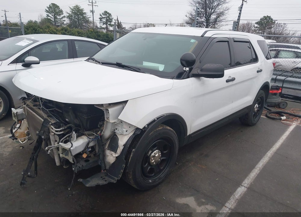 2018 FORD POLICE INTERCEPTOR UTILITY VIN: 1FM5K8AR7JGC95615