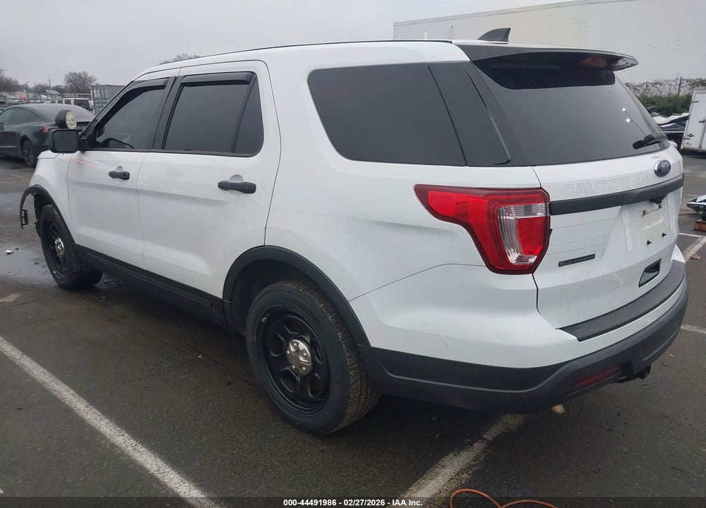 2018 FORD POLICE INTERCEPTOR UTILITY VIN: 1FM5K8AR7JGC95615