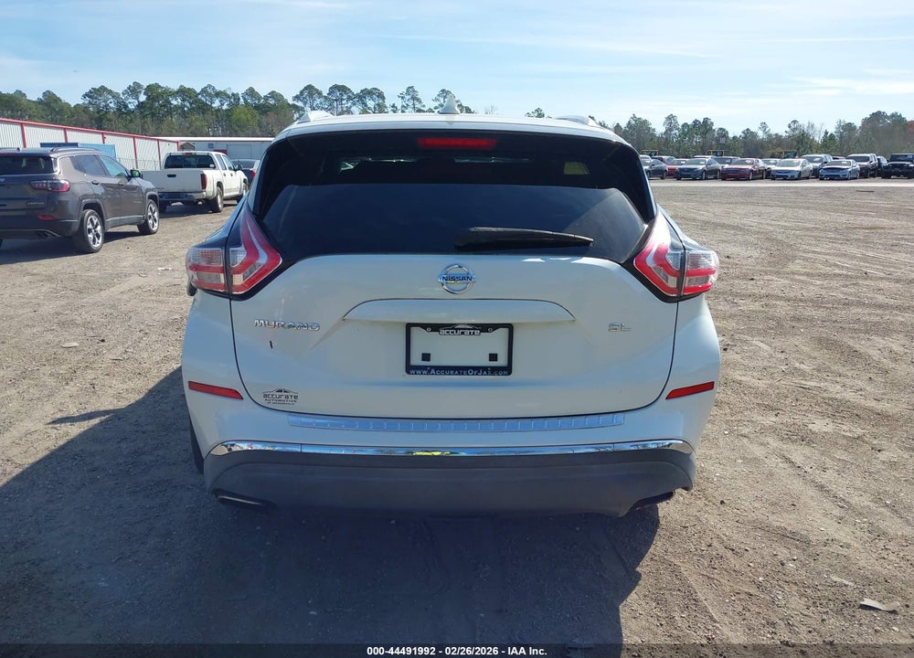 2017 NISSAN MURANO SL VIN: 5N1AZ2MG5HN144568