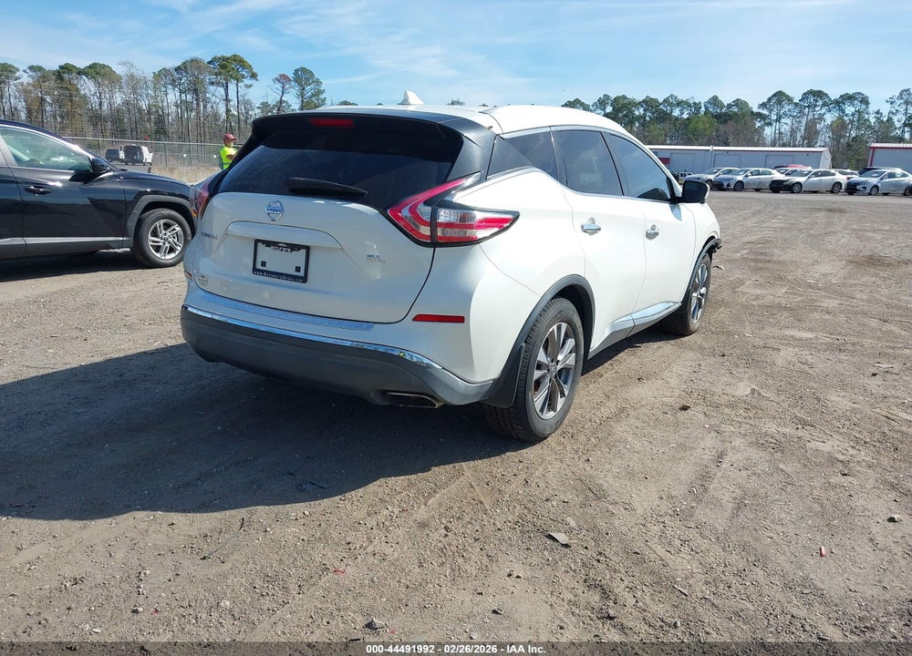 2017 NISSAN MURANO SL VIN: 5N1AZ2MG5HN144568