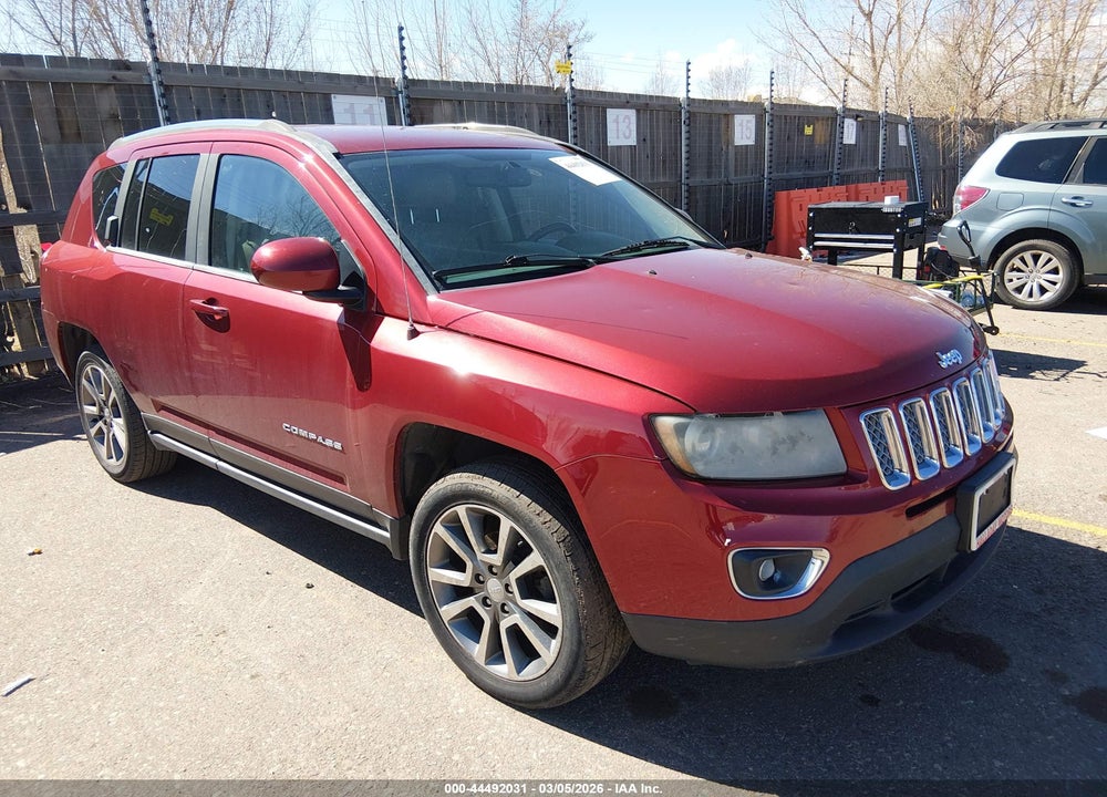 2014 JEEP COMPASS LIMITED VIN: 1C4NJDCB9ED742565