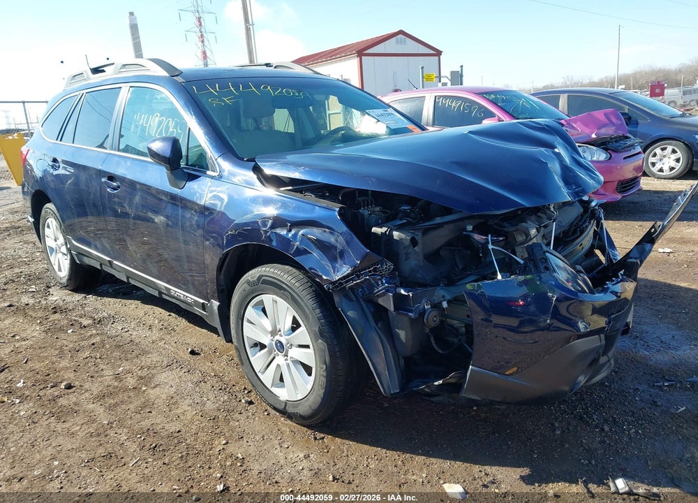 2018 SUBARU OUTBACK 2.5I PREMIUM VIN: 4S4BSADC1J3297059