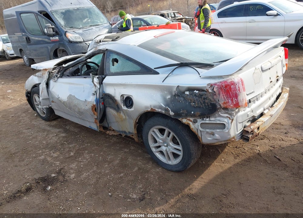2002 TOYOTA CELICA GT VIN: JTDDR32TX20141077