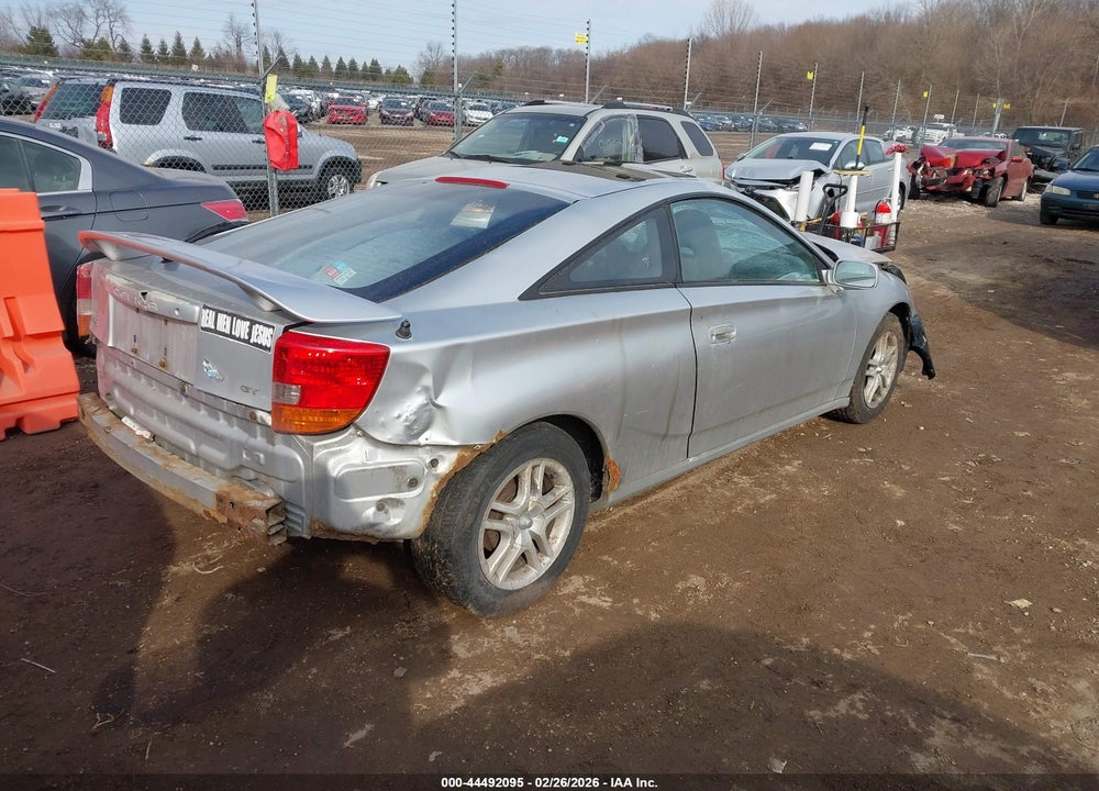 2002 TOYOTA CELICA GT VIN: JTDDR32TX20141077