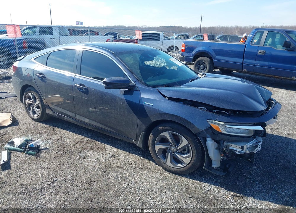 2019 HONDA INSIGHT EX VIN: 19XZE4F5XKE021614
