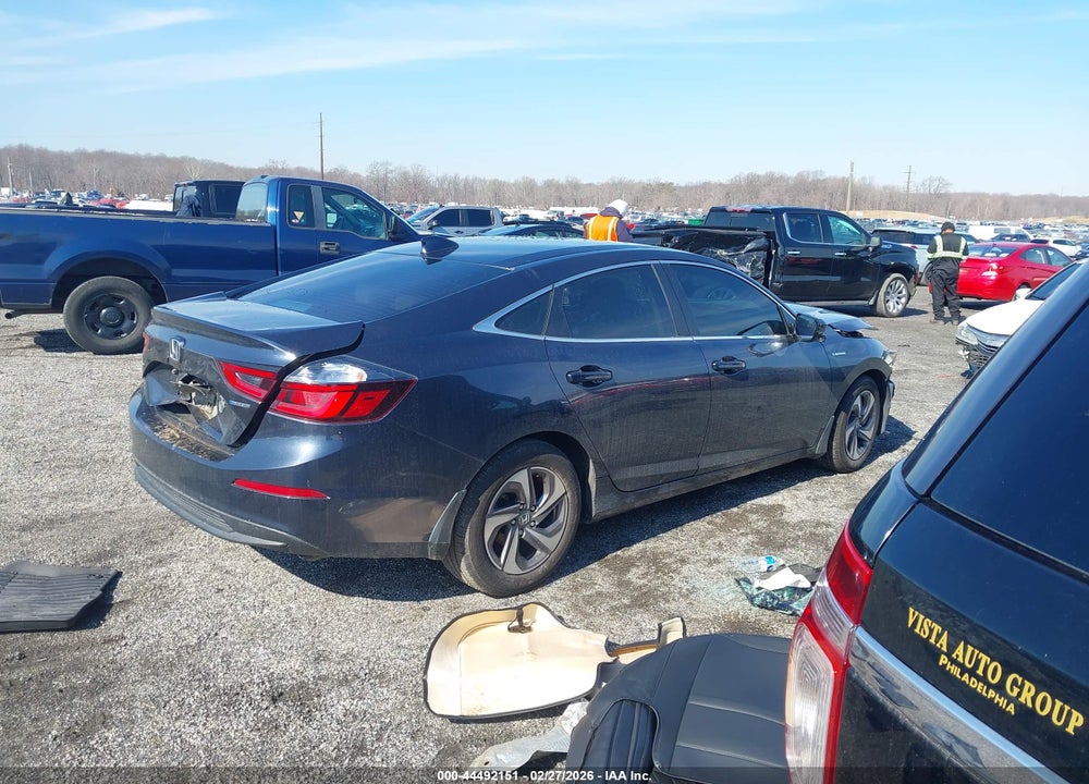 2019 HONDA INSIGHT EX VIN: 19XZE4F5XKE021614