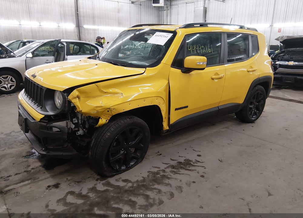 2018 JEEP RENEGADE ALTITUDE 4X4 VIN: ZACCJBBB4JPH95442