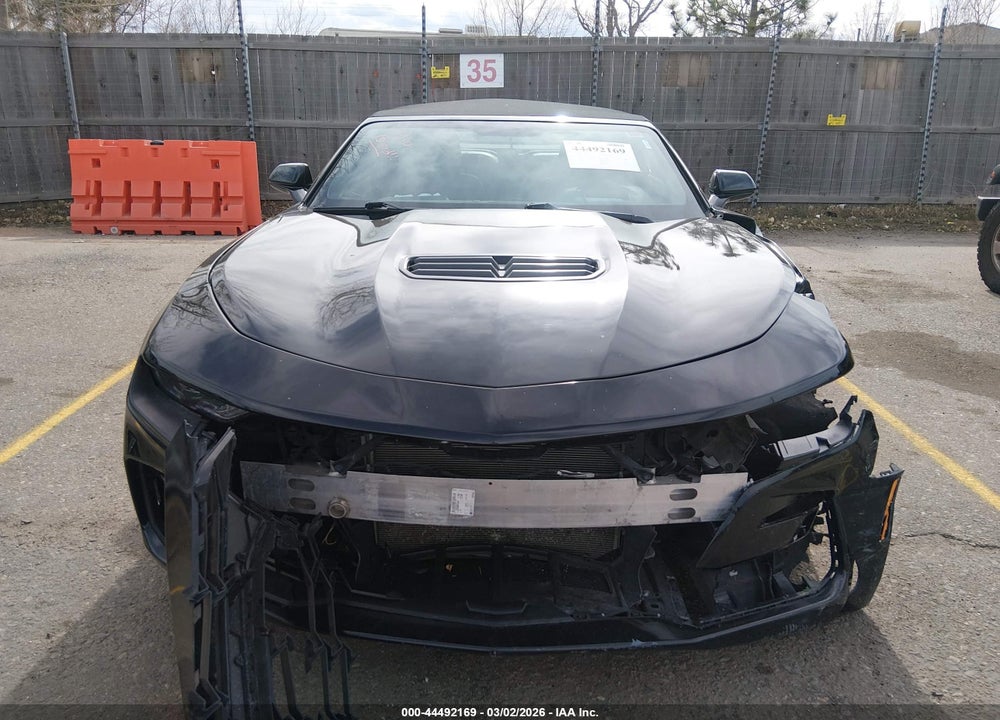 2020 CHEVROLET CAMARO RWD  2SS VIN: 1G1FH3D76L0117073