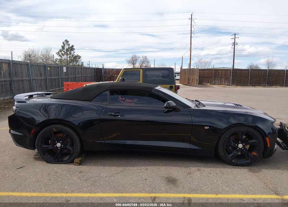 2020 CHEVROLET CAMARO RWD  2SS VIN: 1G1FH3D76L0117073