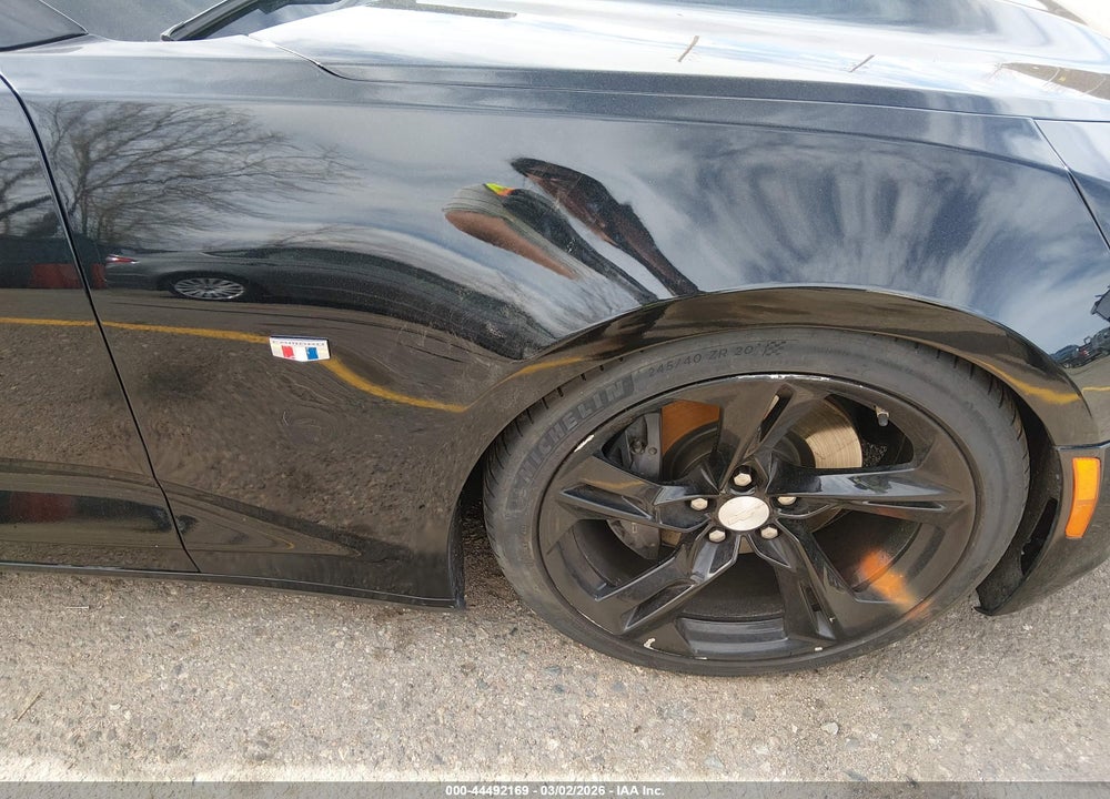 2020 CHEVROLET CAMARO RWD  2SS VIN: 1G1FH3D76L0117073