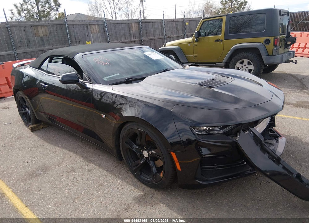 2020 CHEVROLET CAMARO RWD  2SS VIN: 1G1FH3D76L0117073