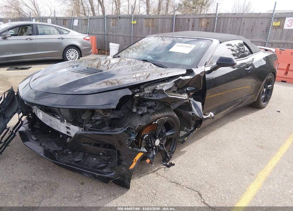 2020 CHEVROLET CAMARO RWD  2SS VIN: 1G1FH3D76L0117073
