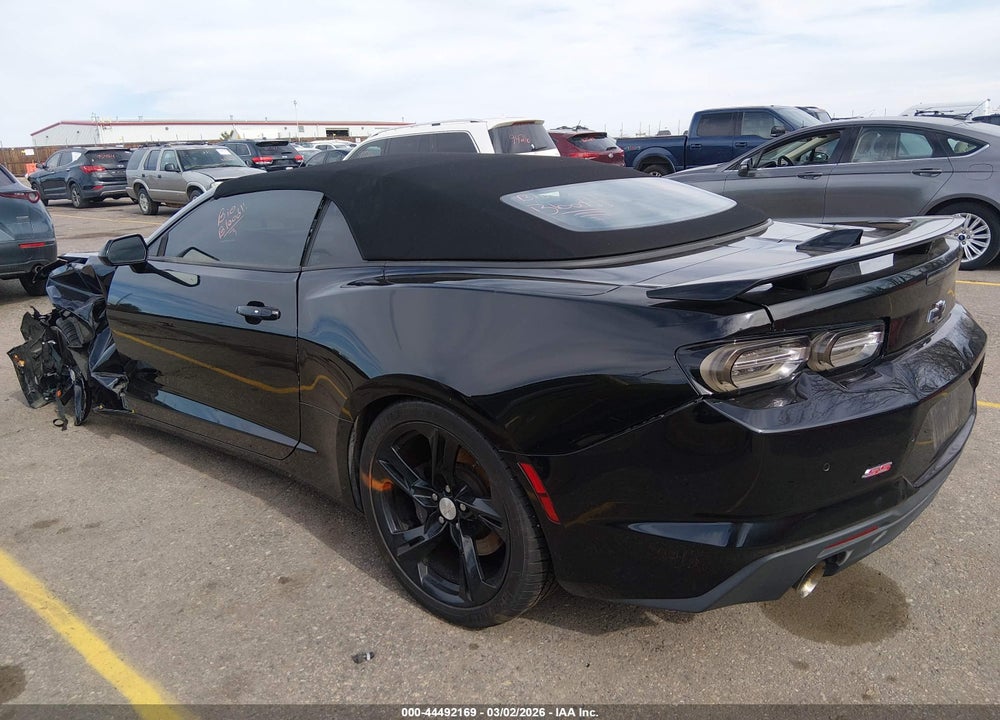 2020 CHEVROLET CAMARO RWD  2SS VIN: 1G1FH3D76L0117073