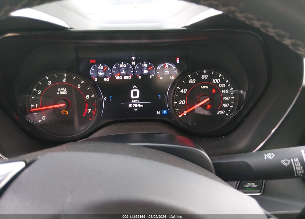 2020 CHEVROLET CAMARO RWD  2SS VIN: 1G1FH3D76L0117073