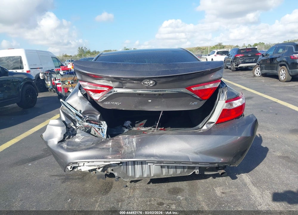 2017 TOYOTA CAMRY LE VIN: 4T1BF1FK4HU623076