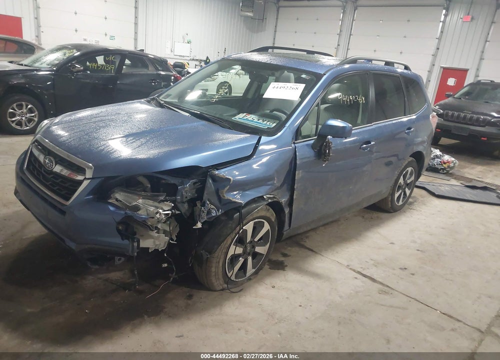 2018 SUBARU FORESTER 2.5I PREMIUM VIN: JF2SJAGC3JH530110