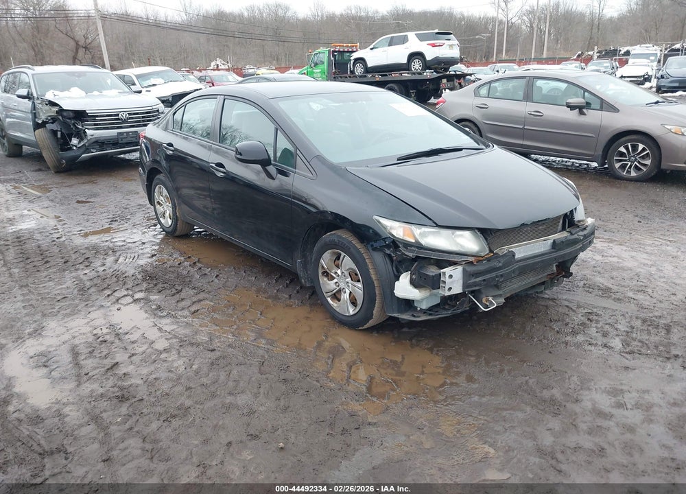 2013 HONDA CIVIC LX VIN: 2HGFB2F57DH598979