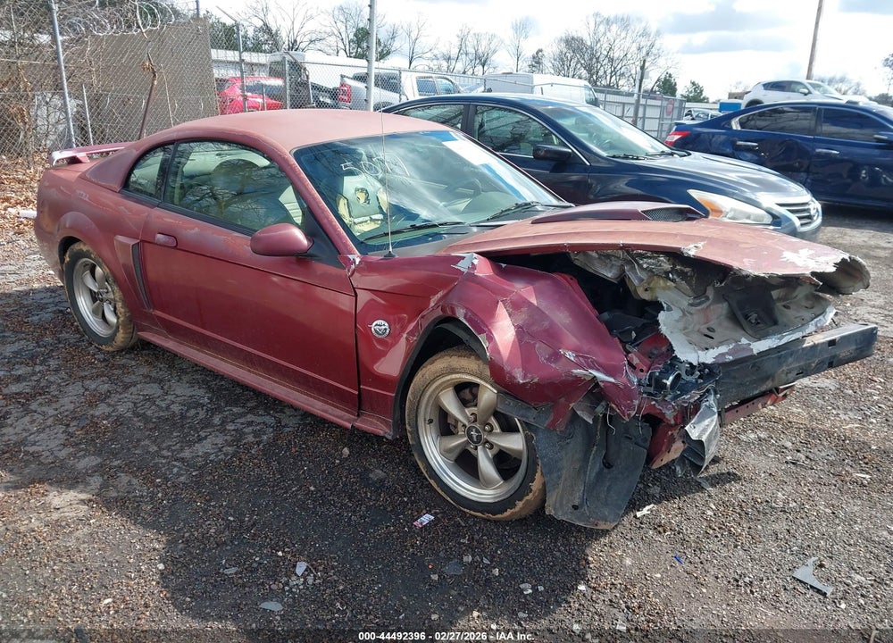 2004 FORD MUSTANG GT VIN: 1FAFP42X74F155077